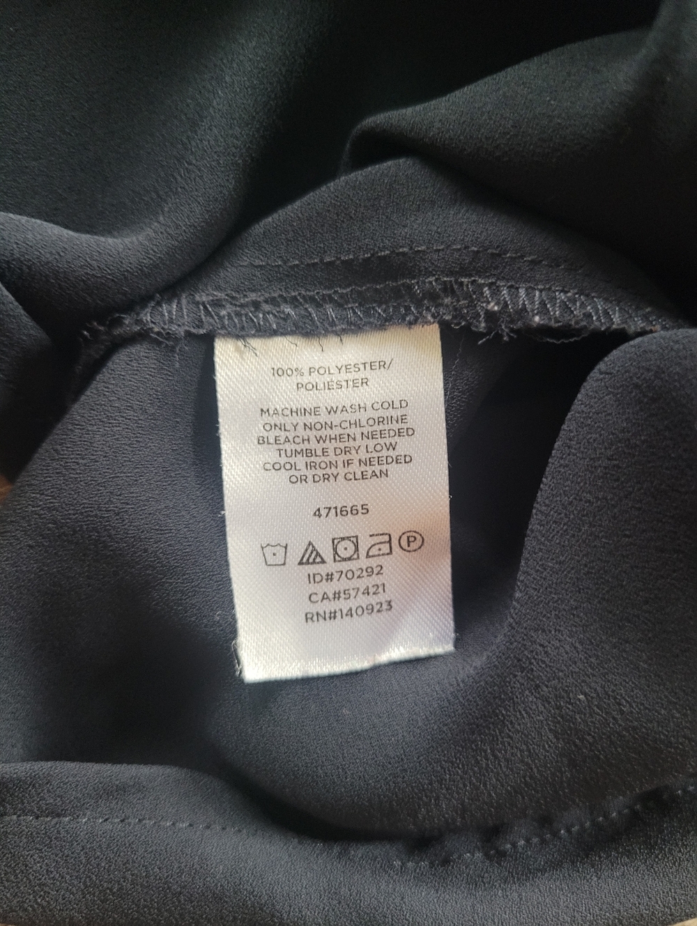 LOFT Button Ruffle Sleeve Top - Picture 6 of 6